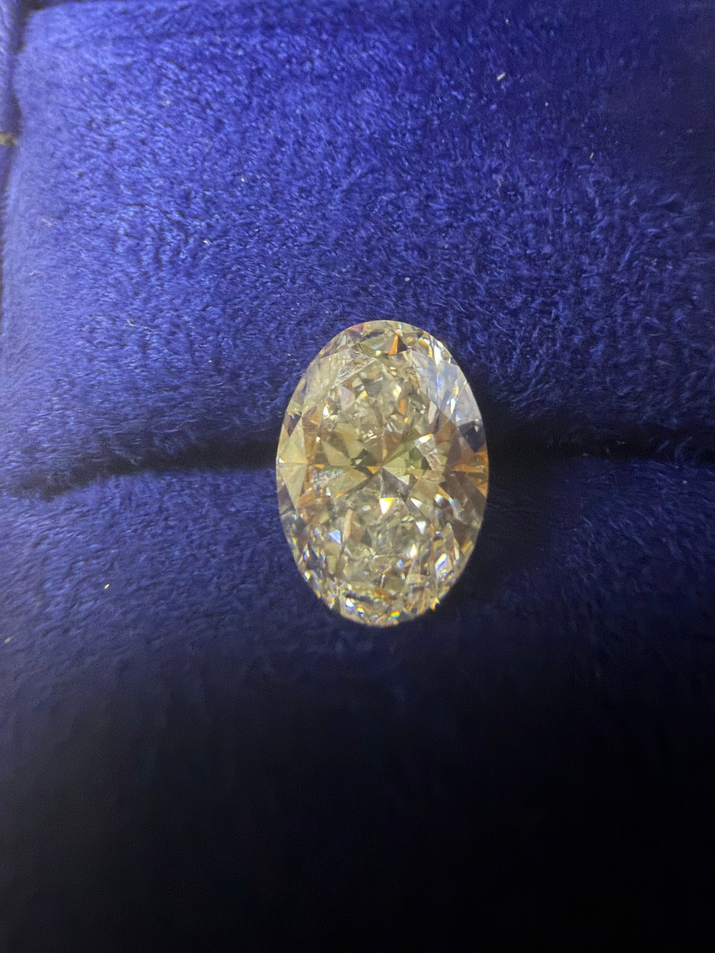 3.54 Carat Oval Brilliant Diamond