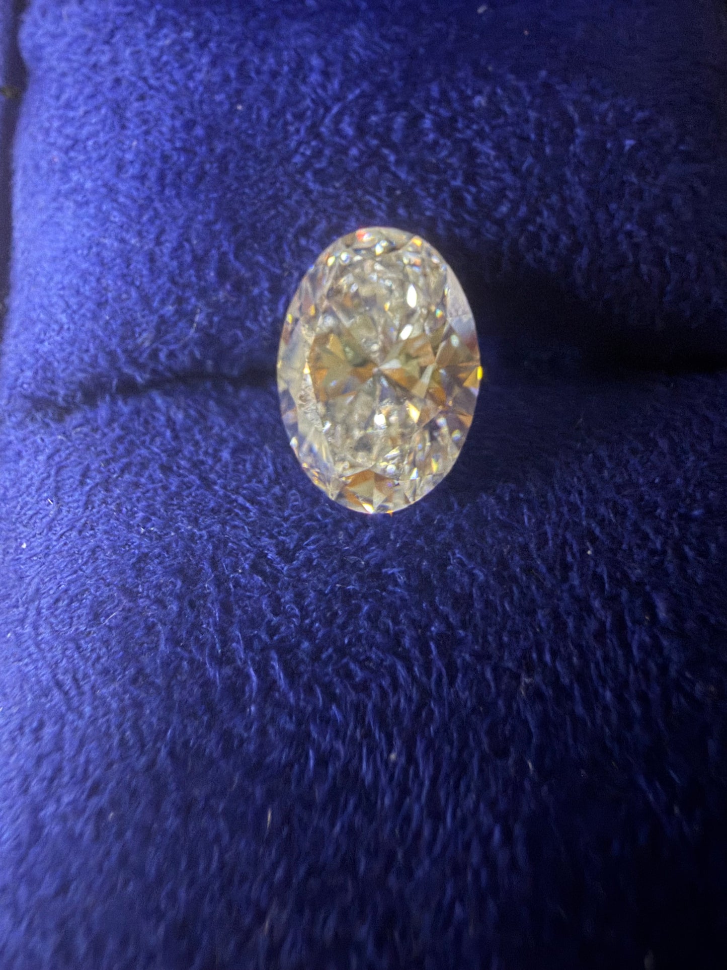3.54 Carat Oval Brilliant Diamond