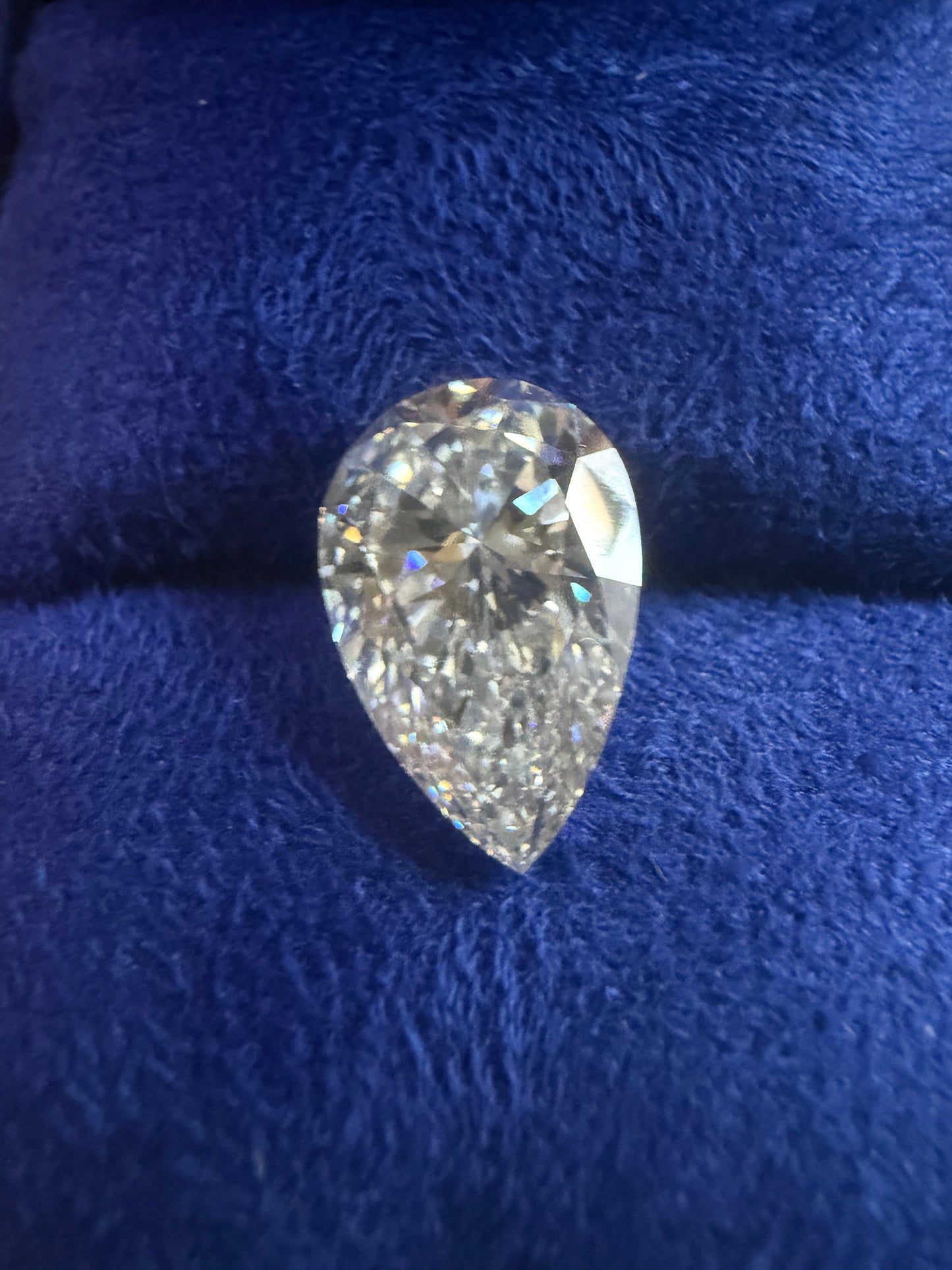 5.03 Carat Pear Cut Diamond