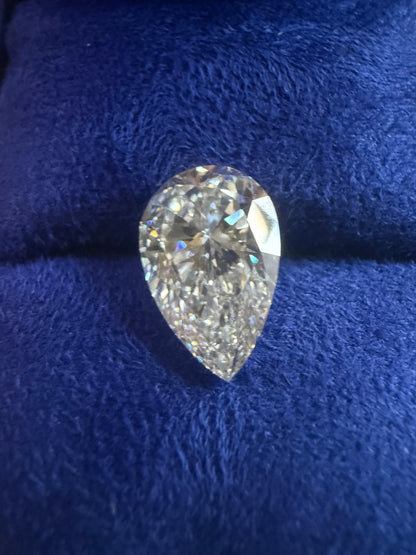 5.03 Carat Pear Cut Diamond