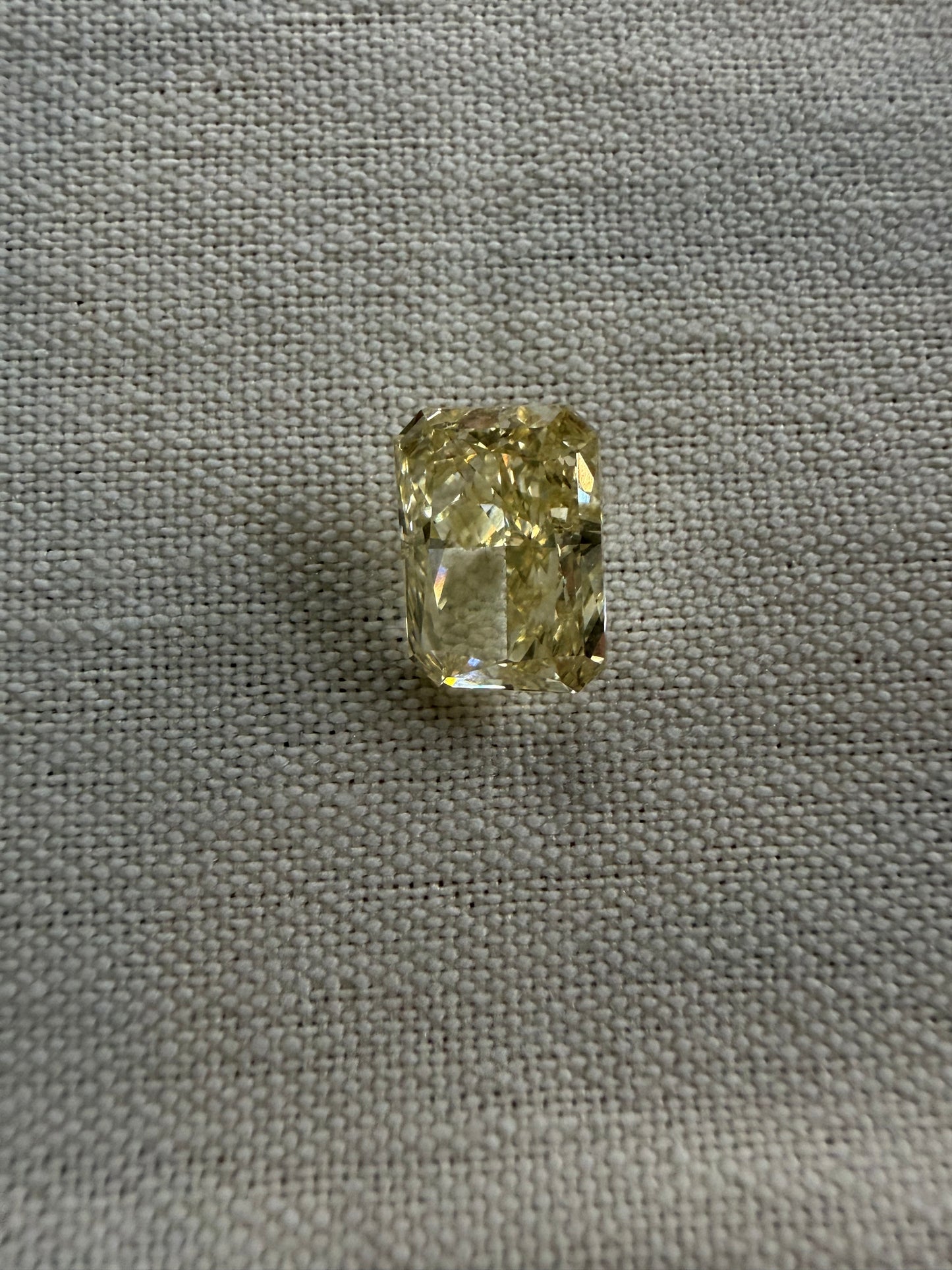 4.10 Carat Fancy Vivid Yellow