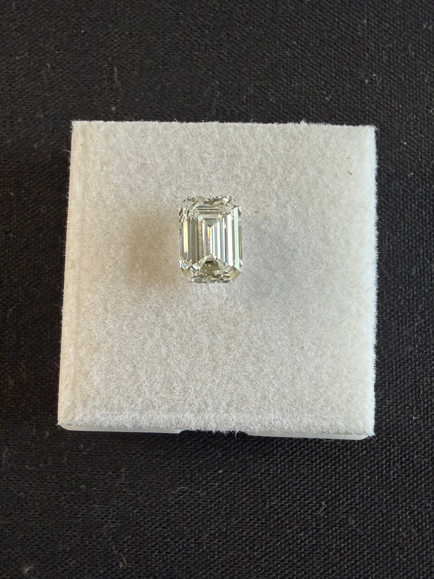 3.09 Emerald Cut Diamond E VS 1