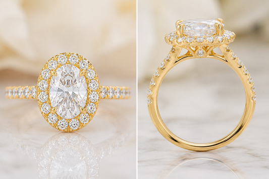 Oval Statement Ring