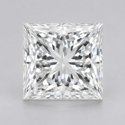 4 Carat Princess Cut Diamond