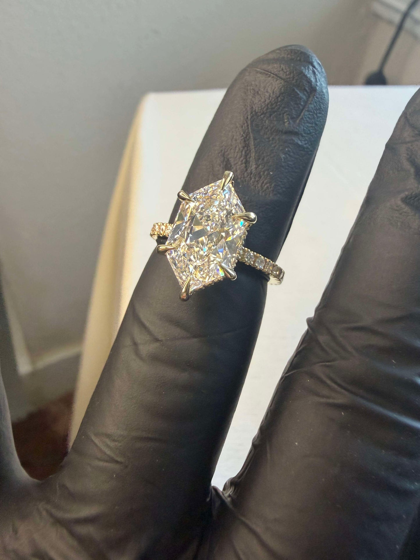 Marquise Halo Diamond Ring