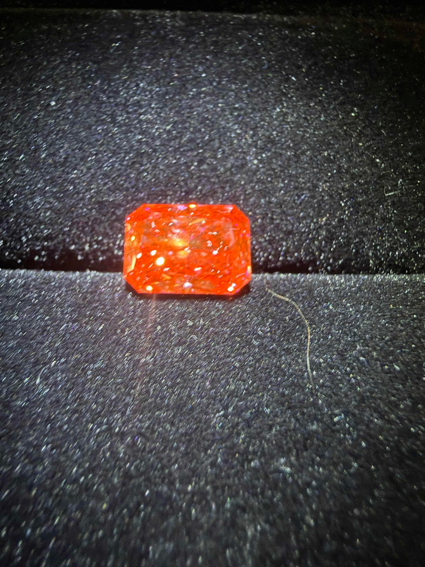 2.65 Ct Fancy Vivid Pink Radiant Lab Grown Diamond (VVS2)