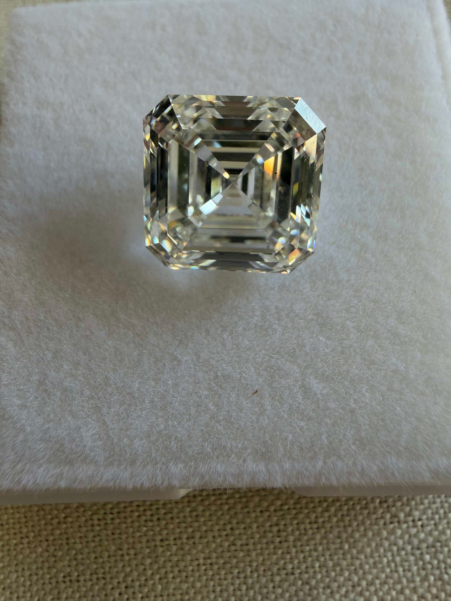 8 Ct. Asscher Cut Lab Grown Diamond