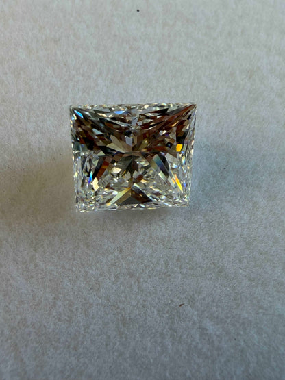 IGI Certified 4.10 Ct Princess Lab Grown Diamond