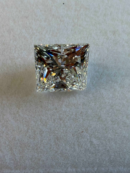IGI Certified 4.10 Ct Princess Lab Grown Diamond