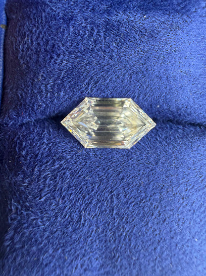 IGI Certified 3.81 Ct Hexagonal Lab-Grown Diamond