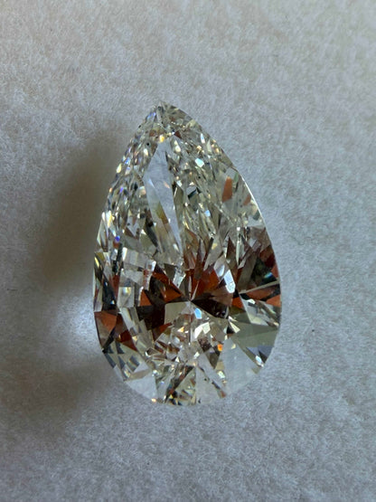 4.86 Ct Pear Lab Grown Diamond – F Color, VS2
