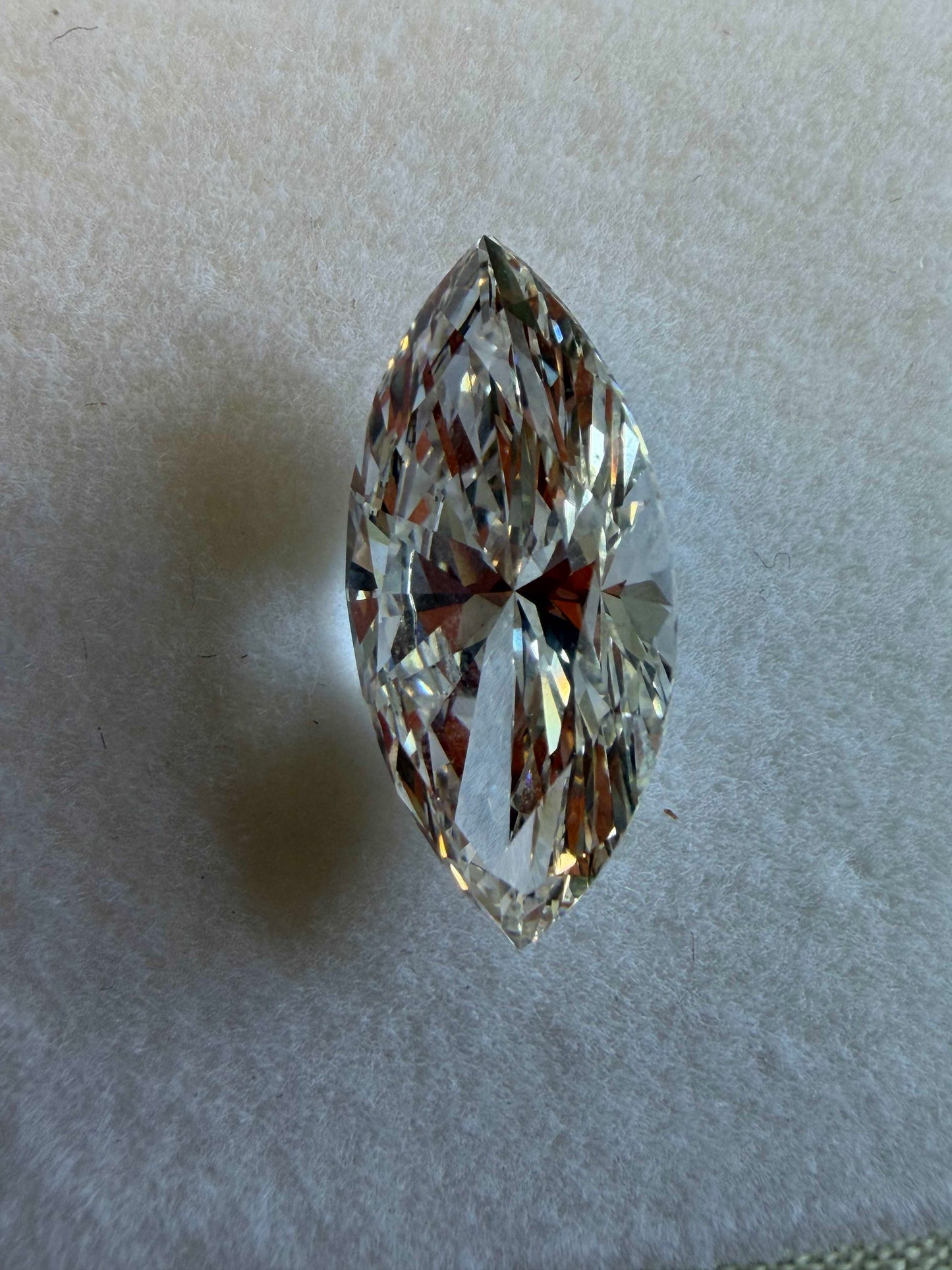 5.02 Ct Marquise Lab Grown Diamond – F Color, VS2