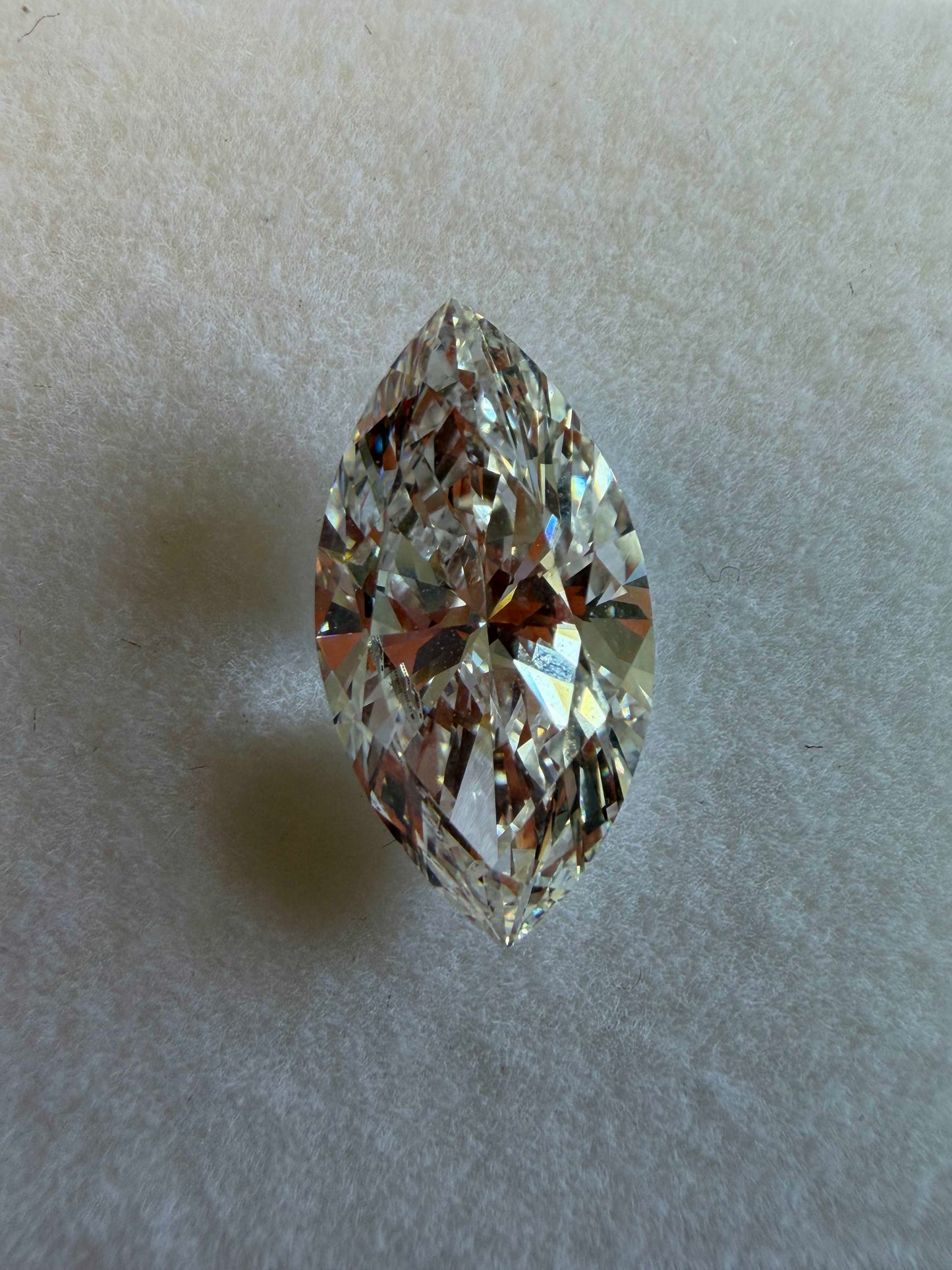 4.09 Ct Marquise Lab Grown Diamond – E Color, VS1