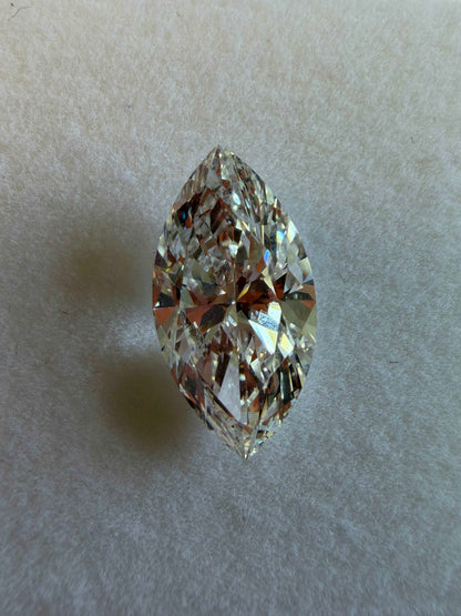 4.09 Ct Marquise Lab Grown Diamond – E Color, VS1